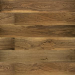 Gannett Peak Walnut 0.27 in. T x 6.5 in. W Waterproof Engineered Hardwood Flooring (21.7 sqft/case)