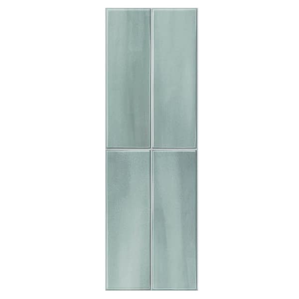 Spanish Allure Porcelain 12 in. x 24 in. x 9mm Wall Tile Sage-Sample