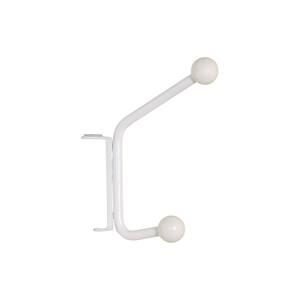 White Household Essentials Hinge-It Spacemaker Handy Hook 