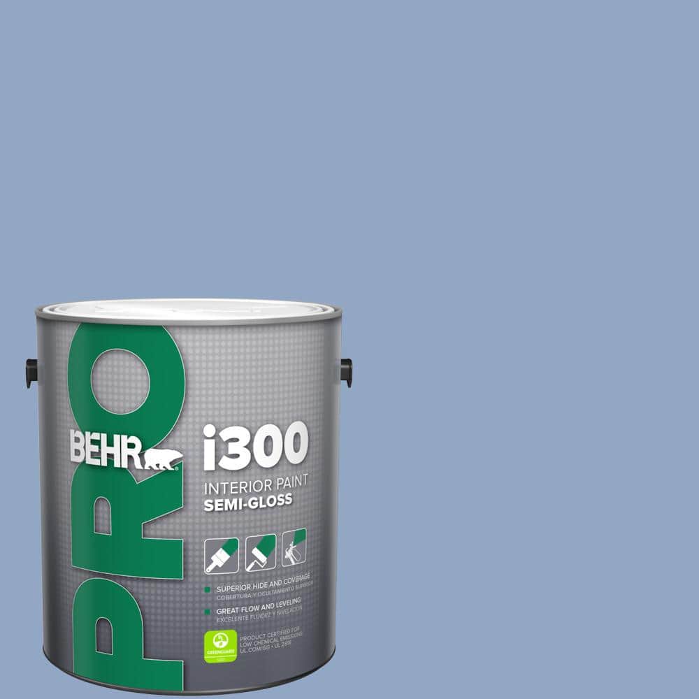 1 gal. #PPU15-13 Blue Hydrangea Semi-Gloss Interior Paint price history on PriceWatchPro