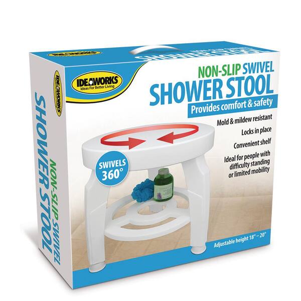 Ideaworks Swivel Shower Stool