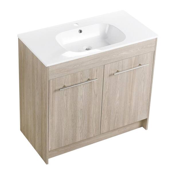 Aoi box 36 in. Freestanding Bathroom Vanity SNSA22IN479 The Home Depot