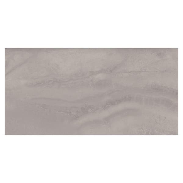 Sillion Karst 24 in. x 48 in. Matte Large Format Concrete Look Porcelain Floor and Wall Tile (15.5 sq. ft. /Case)