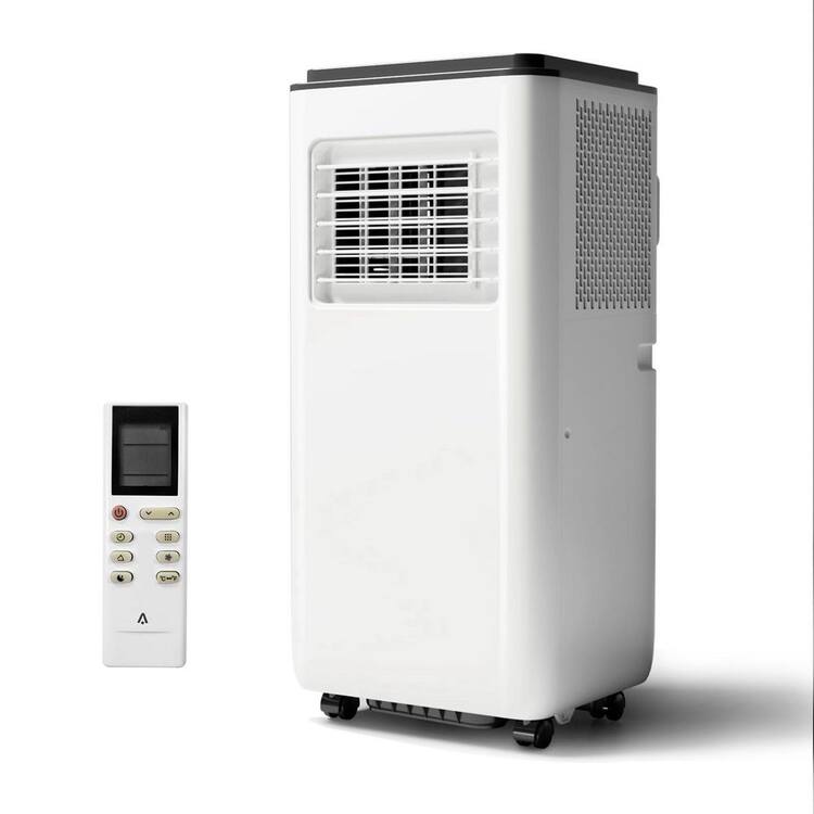 Garvee 10,000 BTU ASHRAE Portable Air Conditioner with Dehumidifier, Sleep Mode, Timer and Remote Cools 450 sq. ft. in White