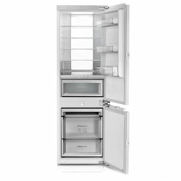 22 in. 9.7 cu. ft. Panel Ready Bottom Freezer Refrigerator, Built-In for Custom Cabinetry