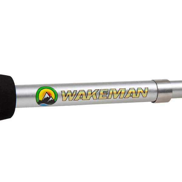 Wakeman Telescopic Spinning Rod and Reel Combo Black Ultra Series