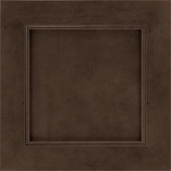 Unbranded Buxton 14 1/2 x 14 1/2 in. Cabinet Door Sample in Cherry Trestle