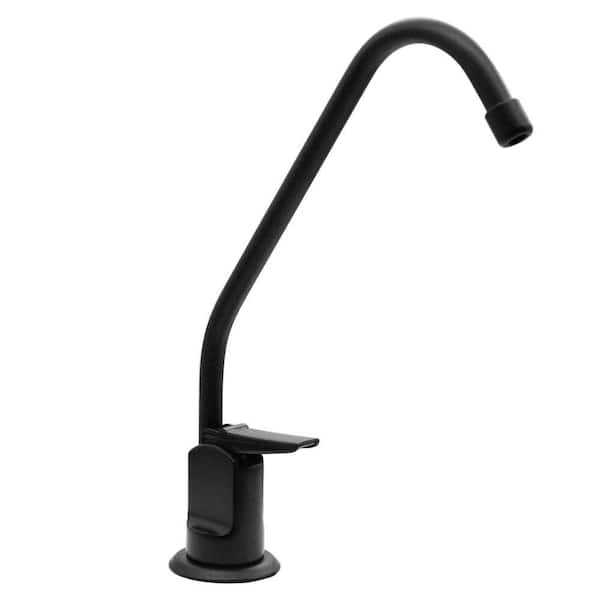 Westbrass 8 in. Touch-Flo Style Pure Cold Water Dispenser Faucet, Matte Black