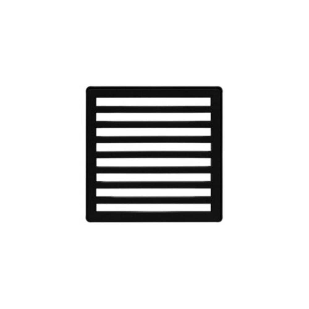 Kerdi-Drain Grate 4 in. Matte Black Parallel price history on PriceWatchPro