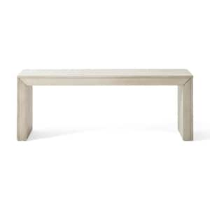 Palston Light Grey Bench