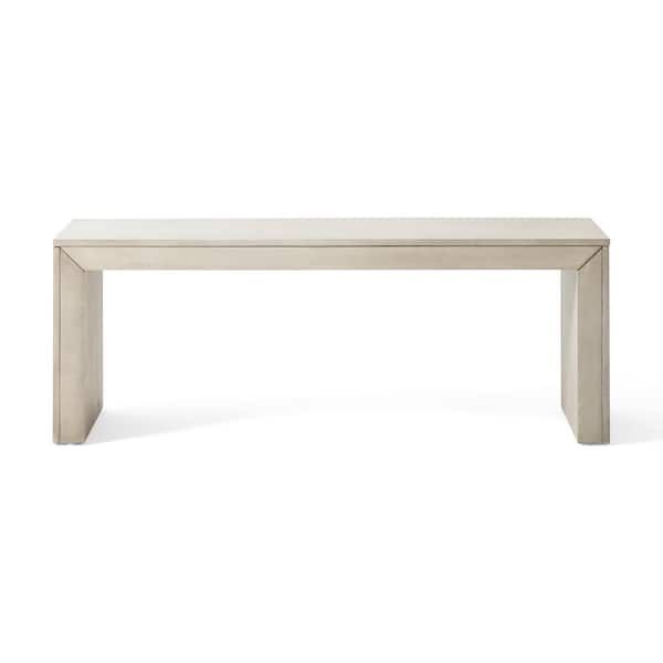 Noble House Palston Light Grey Bench