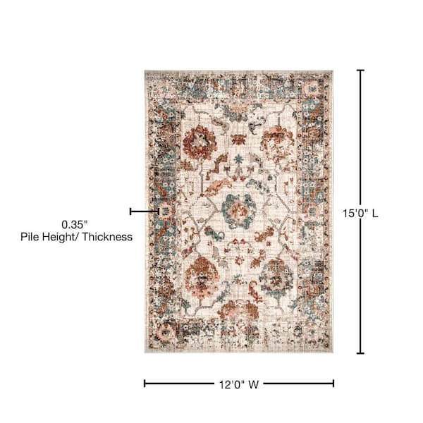 Milliken Arietta Indoor Floral Pattern Area Rug Collection