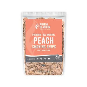 2 lbs. Peach All Natural Smoking Wood Chips