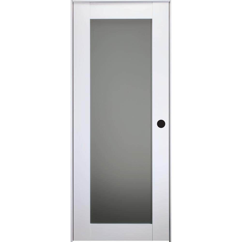 Prefinished Arvika Polar White Modern Interior Single Door