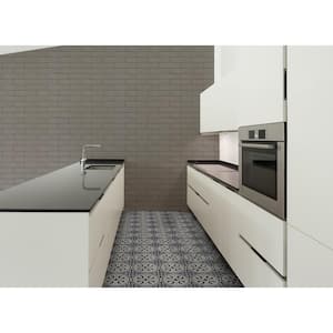 Design Mural 9.09 in. x 9.09 in. Porcelain Floor and Wall Tile (10.332 sq. ft./Case)
