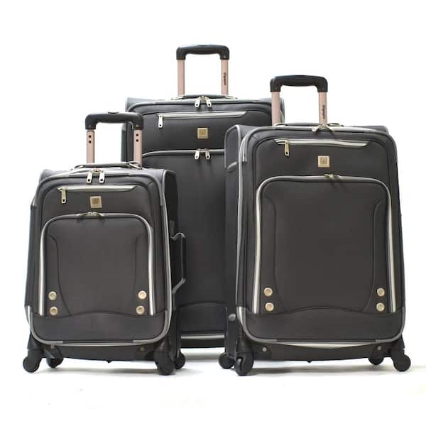 Olympia USA SkyHawks 3-Piece Expandable EVA Spinner Suitcase Set AF ...