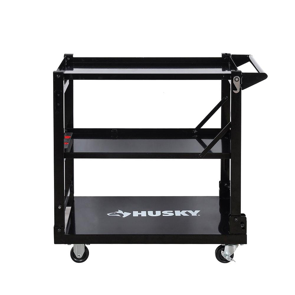 Reviews for Husky 33 in. W Folding Utility Cart | Pg 1 - The Home Depot