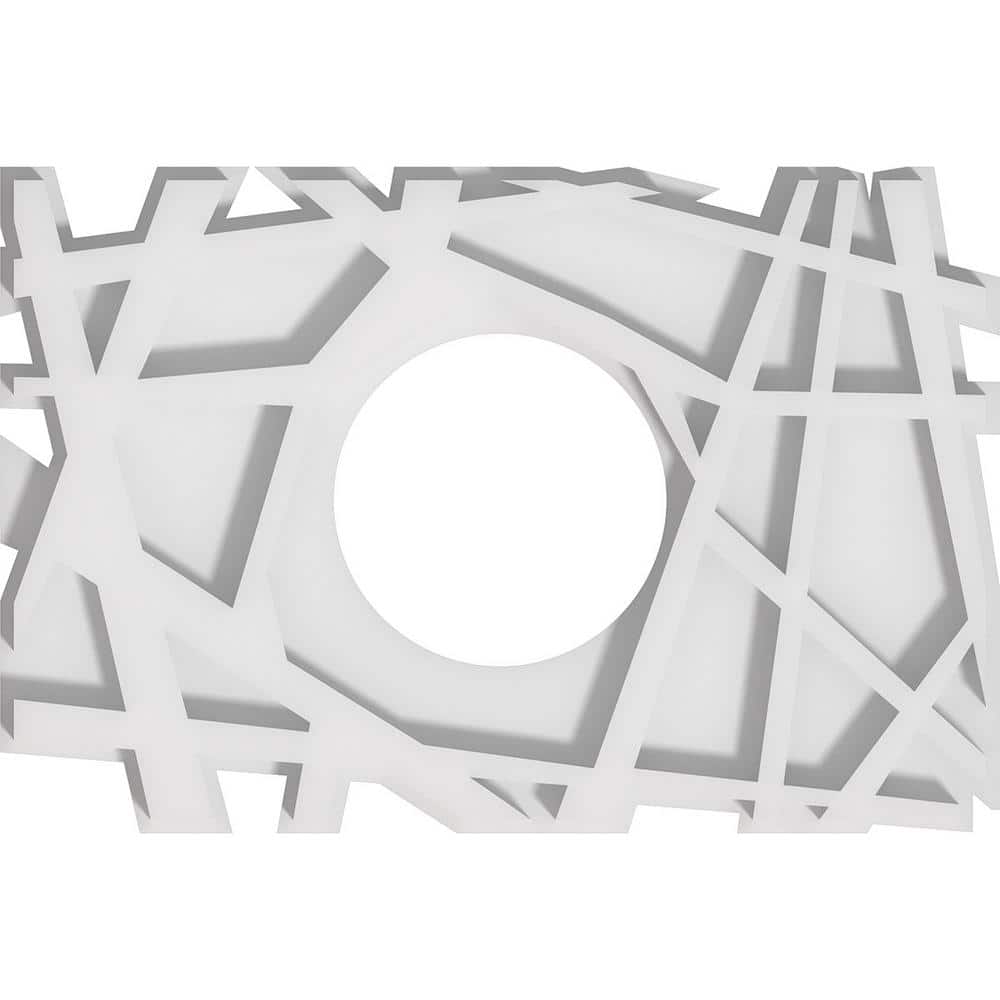 1 in. P X 12 in. W X 8 in. H X 4 in. ID Novo Architectural Grade PVC Contemporary Ceiling Medallion price history on PriceWatchPro