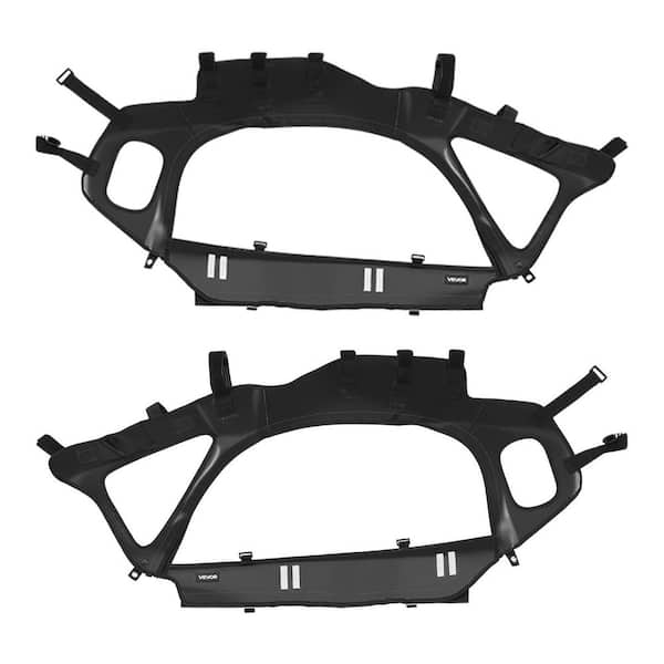 Cab Enclosure Upper Doors, Compatible with Can-Am Maverick X3 2-Seater, Soft Upper Doors Zipper UTV Soft Side Window Kit