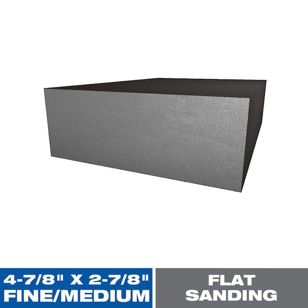 4-1/2 in. x 2-5/8 in. x 1 in. Medium 60 Grit Flat Sanding Sponge