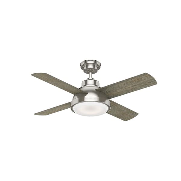 Casablanca Levitt 44 In Brushed Nickel, How To Balance A Casablanca Ceiling Fan With Light Bulb