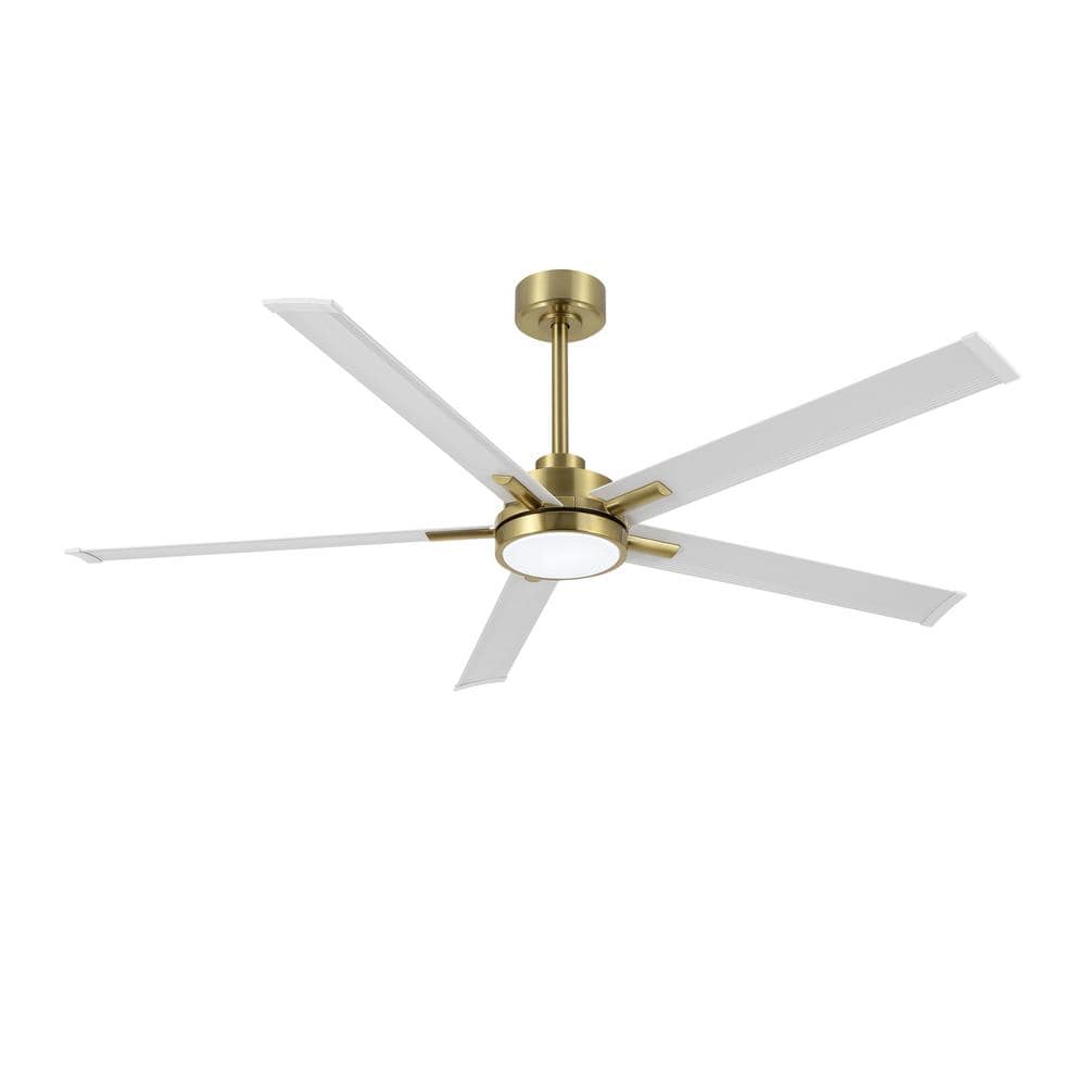 MLiAN 60 in. (5 ft.) 5 Aluminium Blades Indoor Smart Ceiling Fan