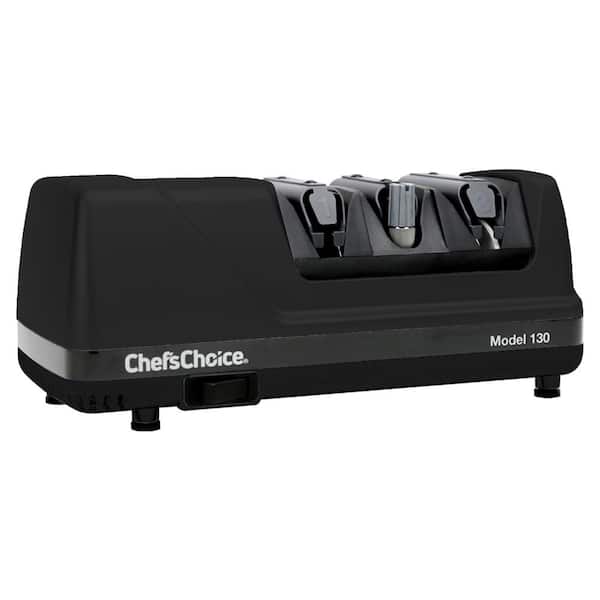 Chef'sChoice Model 130 2 Stage Diamond Hone EdgeSelect Professional Electric Knife Sharpener, In Black
