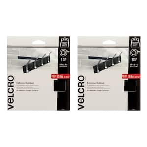 VELCRO? Brand Stick-On Tape, Industrial Strength, Black, 1-In. x