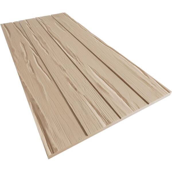 Ekena Millwork 22 in. x 26 in. Timberthane Polyurethane 4-Board
