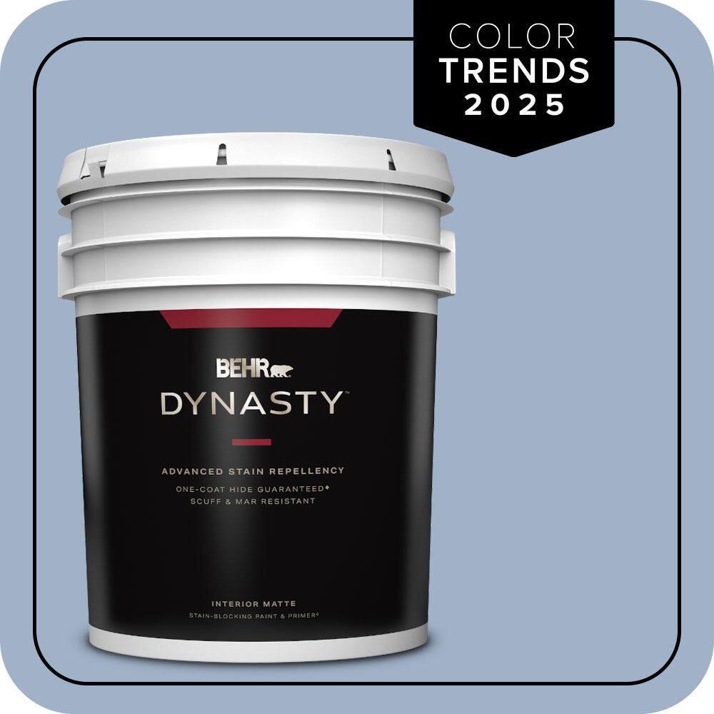 5 gal. #S530-3 Aerial View One-Coat Hide Matte Interior Stain-Blocking Paint & Primer price history on PriceWatchPro