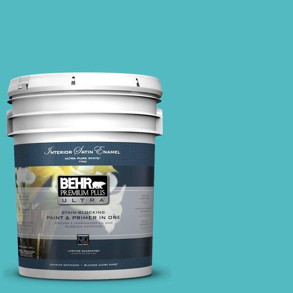 BEHR Premium Plus Ultra Home Decorators Collection 5-gal. #HDC-WR14-6 North Wind Satin Enamel Interior Paint - DISCONTINUED