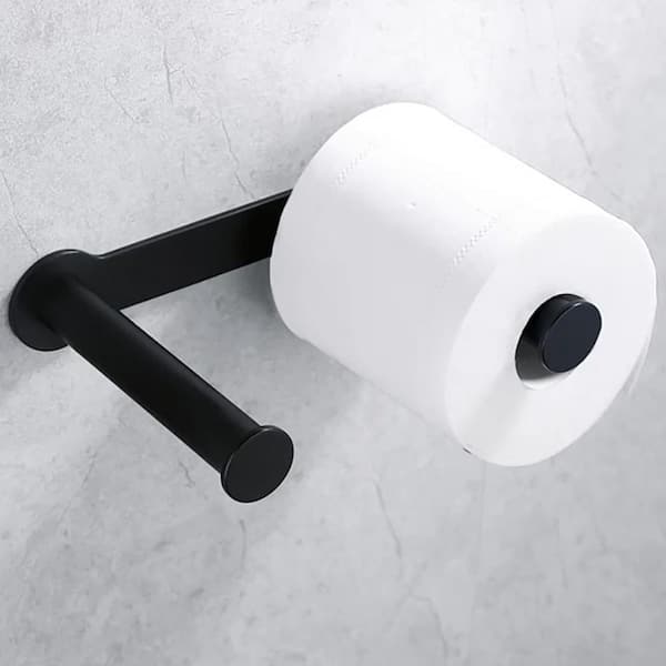 RuiLing ATK-406 Wall Mount Toilet Paper Holder Finish: Matte Black
