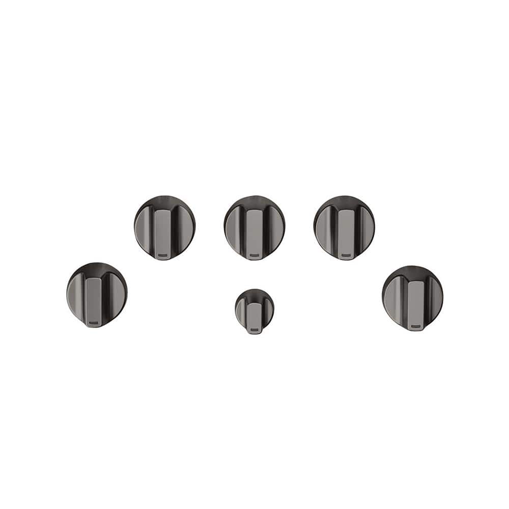 Gas Cooktop Knob Kit in Brushed Black price history on PriceWatchPro