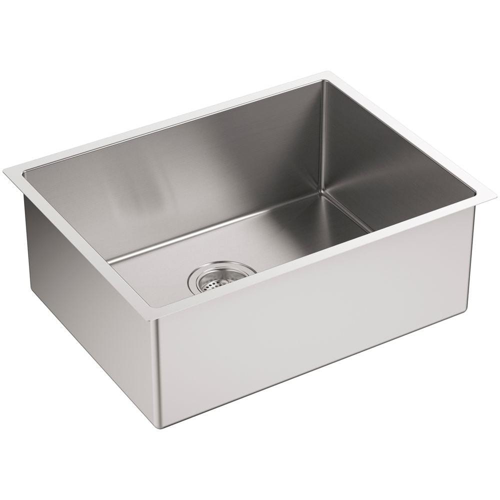 Strive 24" Stainless Steel Under-Mount Single Bowl Kitchen Sink