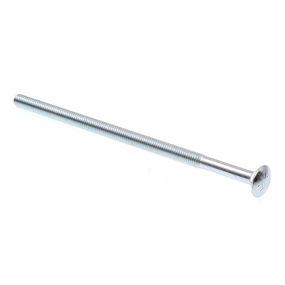 3/8 in.-16 x 8 in. A307 Grade A Zinc Plated Steel Carriage Bolts (10-Pack) price history on PriceWatchPro