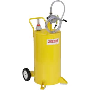 25 gal. Diesel Fuel Caddy with 2-Way Rotary Pump- Yellow