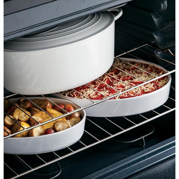 30 in. 4 Burner Element Free-Standing Electric Range in Black