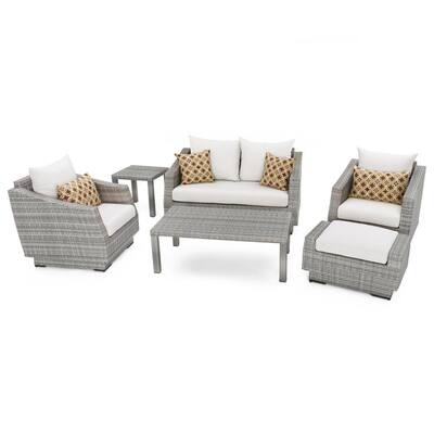 Removable Slipcover Rst Brands Patio Conversation Sets Outdoor Lounge Furniture The Home Depot Outdoor Lounge Furniture, Rst Outdoor Furniture Replacement Cushion Covers