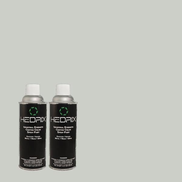 Hedrix 11 oz. Match of 730E-3 River Rock Semi-Gloss Custom Spray Paint (2-Pack)