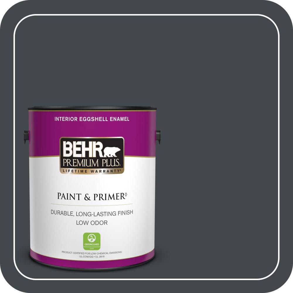 1 gal. #PPU24-23 Little Black Dress Eggshell Enamel Low Odor Interior Paint & Primer price history on PriceWatchPro