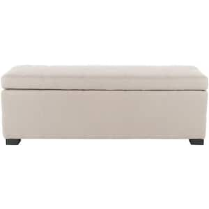 Madison Taupe Storage Bench