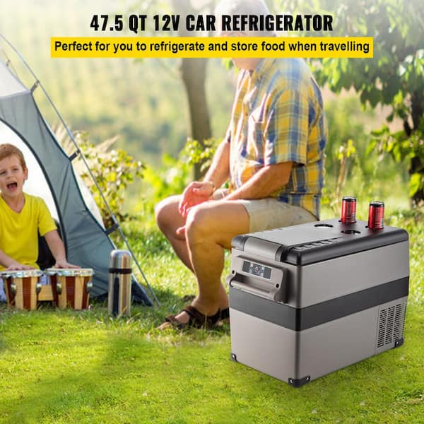 VEVOR 1.2 cu. ft. 36-Can Mini Fridge with Freezer App Control Car