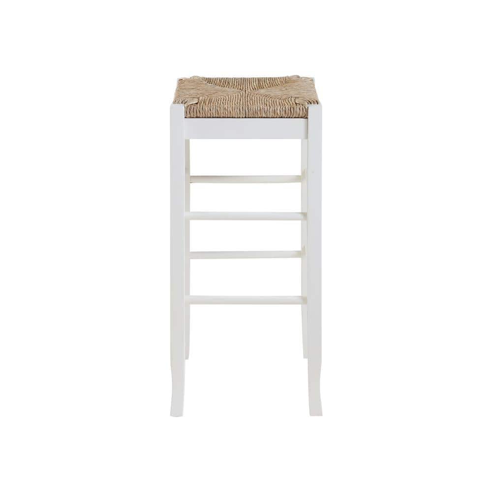 29 in. Cream Bar Stool