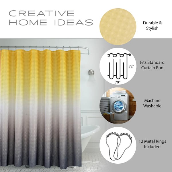 Shower Curtain - Yellow - Home All