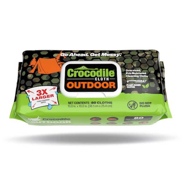 Outdoor Huge Plant-Based Cloths (80-Pack)