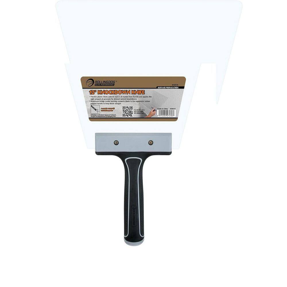 12 in. Acrylic Plastic Knockdown Knife with Threaded End for Extension Pole Ideal for Creating Knockdown Texture price history on PriceWatchPro