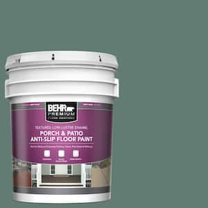 5 gal. #S430-6 Forest Edge Textured Low-Lustre Enamel Interior/Exterior Porch and Patio Anti-Slip Floor Paint