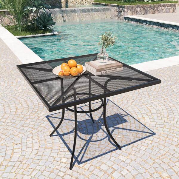 Outdoor Side Tables For Patio Romayard 42 Inch Outdoor Dining