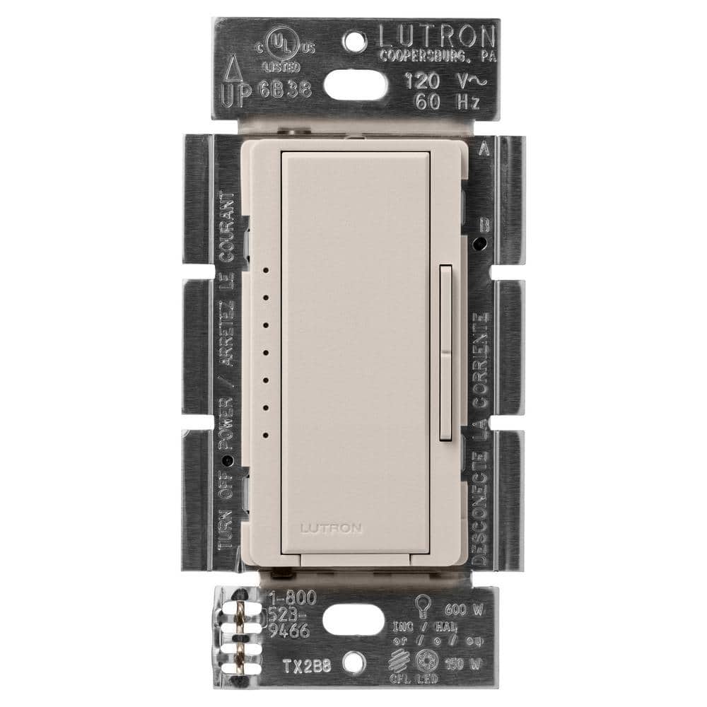 Maestro LED+ Dimmer Switch for Dimmable LED Bulbs, 150W/Single-Pole or Multi-Location, Taupe (MACL-153M-TP) price history on PriceWatchPro