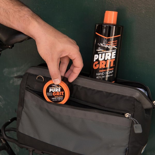 PURE GRIT Men's 20 oz. Hand Wash and 3.4 oz. Hand Cream Combo Pack